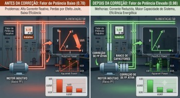 Correção Do Fator de Potência de Cargas Industriais em São Paulo