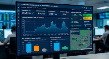 Telemetria de Energia Elétrica em São Paulo